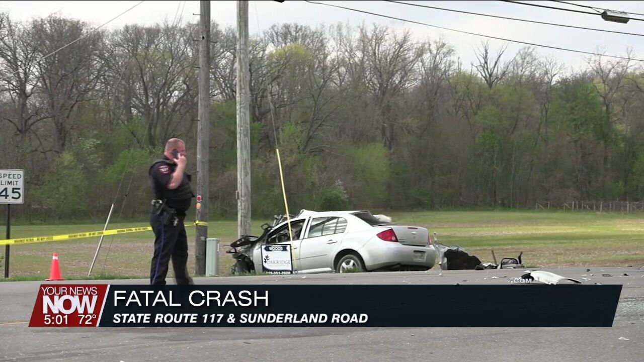 Crash on State Route 117 takes the life of an Allen County woman